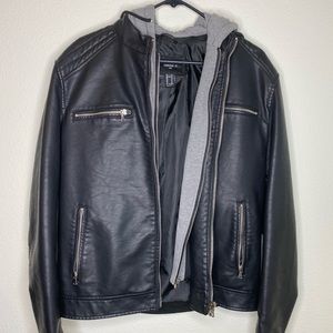 Forever 21 Mens Leather Jacket